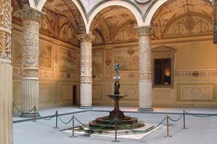 Palazzo Vecchio Zelfstandige en panoramische bustour in Florence