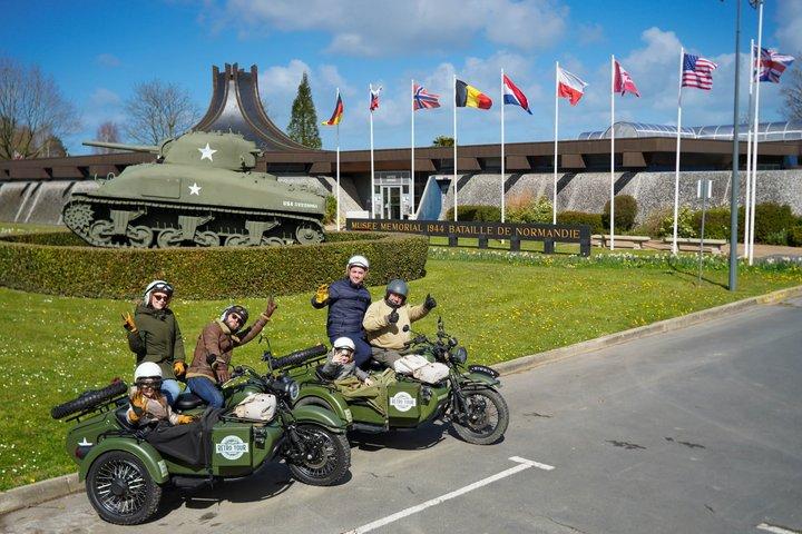 De Bayeux : Visite privée de 2 heures en side-car en Normandie