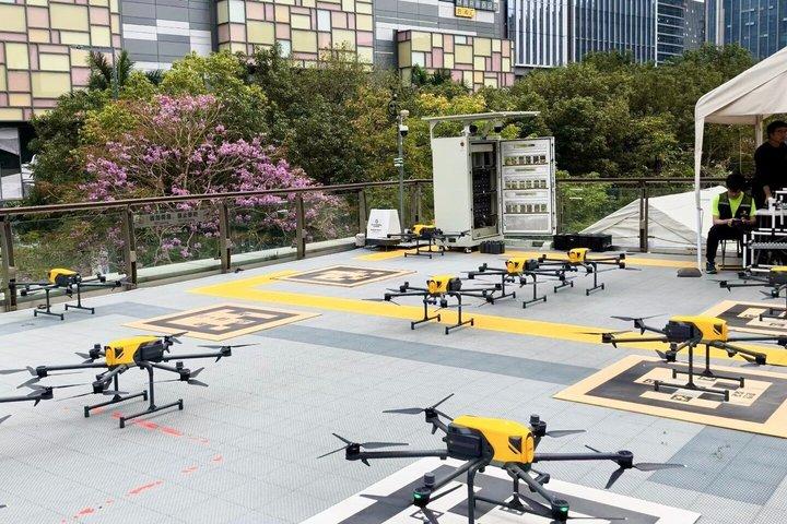 Fremtiden i Shenzhen teknologi flagskibe og drone levering tur