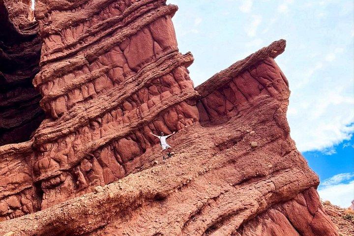 Fra Marrakech : 2 - Dagstur til Dades Gorges og Rosedalen