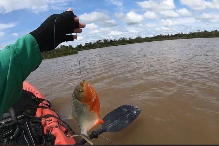 Vanaf Puerto Maldonado Piranha Vissen Avontuur bij Yacumama Lake