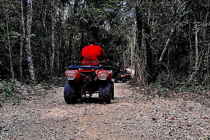Akumal VIP ATV Cenote og Zipline Adventure med afhentning