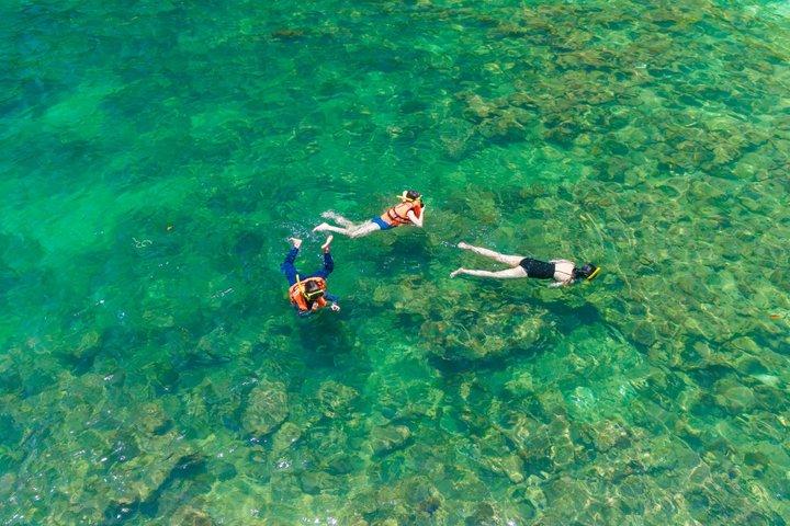 発光プランクトンを見るホン島のサンセットツアー