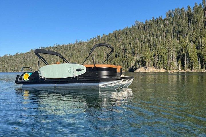 Lake Tahoe Luxury Pontoon Experience