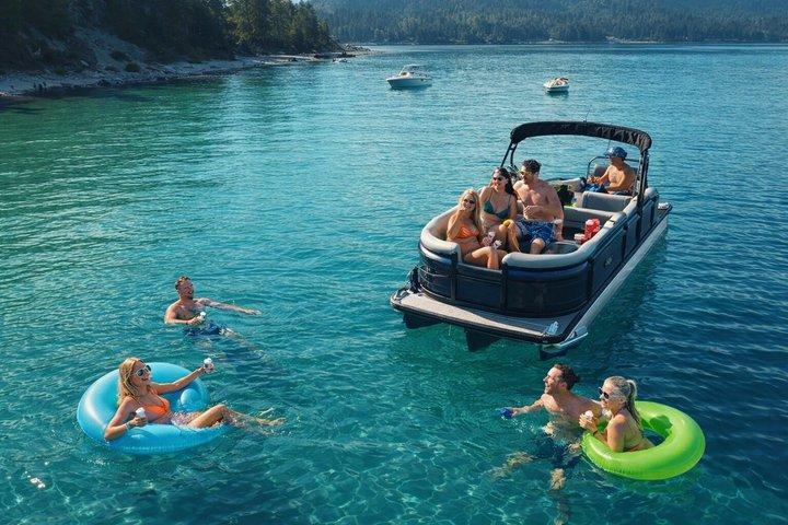 Lake Tahoe Luxury Pontoon Experience