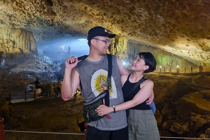 ハノイ:エルメス豪華クルーズでの2日ハロン湾体験