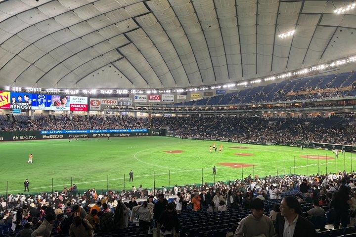 Guidad rundtur med spelbiljetter till Tokyo Baseball Watching