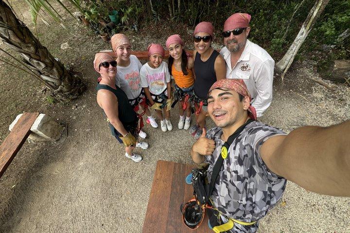 Smooth Canopy Circuit: 5 linhas de travessia e caminhada na selva