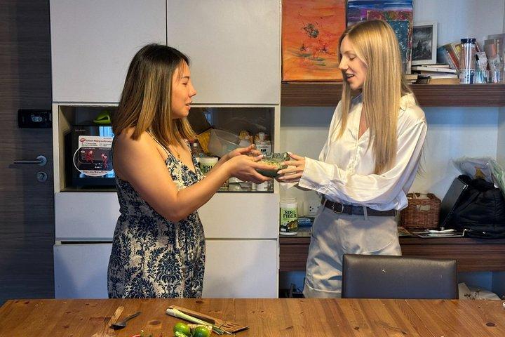 Visite privée du marché de Bangkok et cours de cuisine thaïlandaise avec Meigh