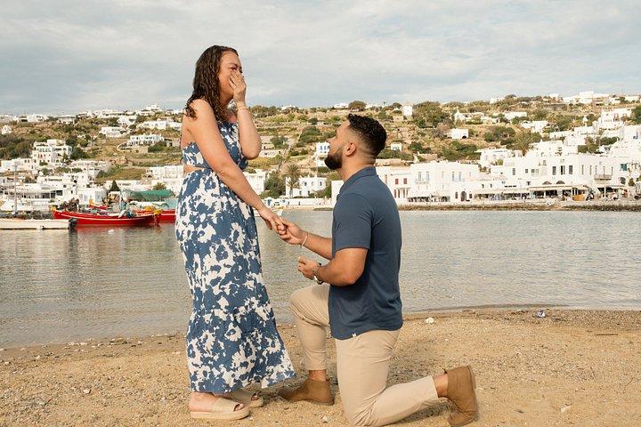 ミコノスの写真・映像制作における結婚式の提案
