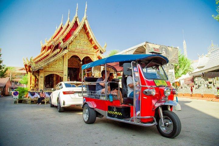 Privat Chiang Mai Old City Halvdags Tuk Tuk-tur