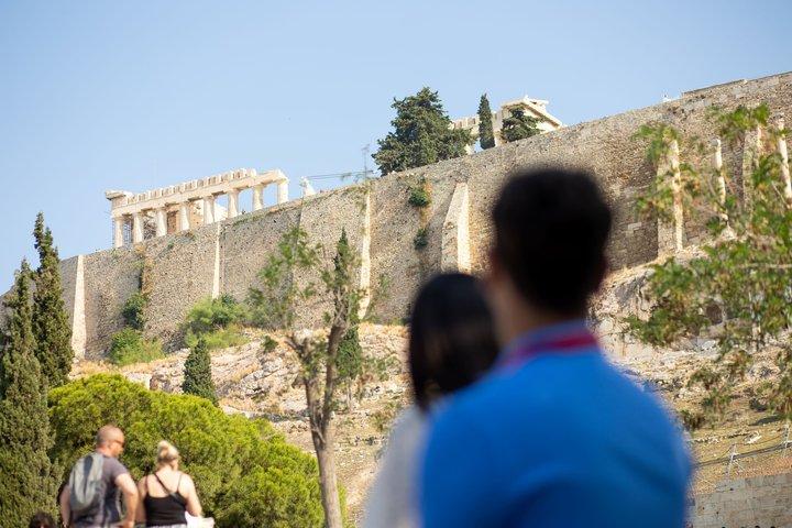 Tour a pie por la Acrópolis semiprivado con Museo de la Acrópolis opcional