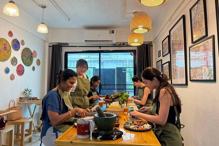 Auténtica clase de cocina tailandesa en Bangkok con visita al mercado