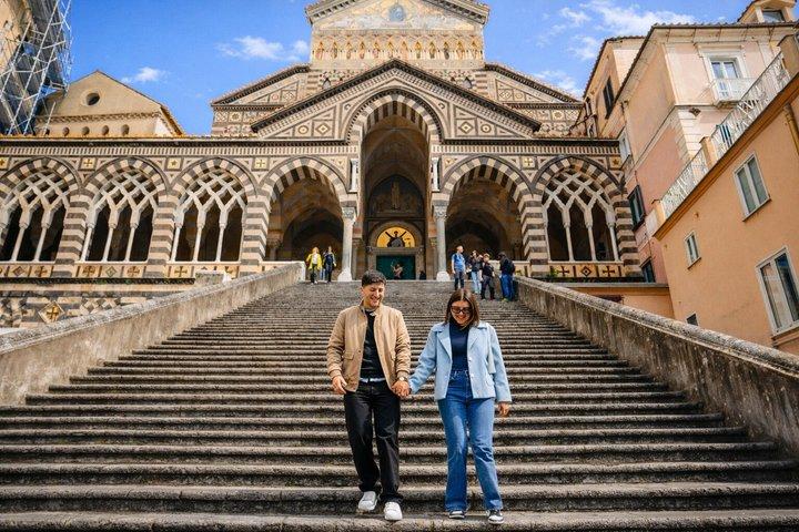 Costa de Amalfi en un día desde Salerno : Positano, Amalfi & Ravello