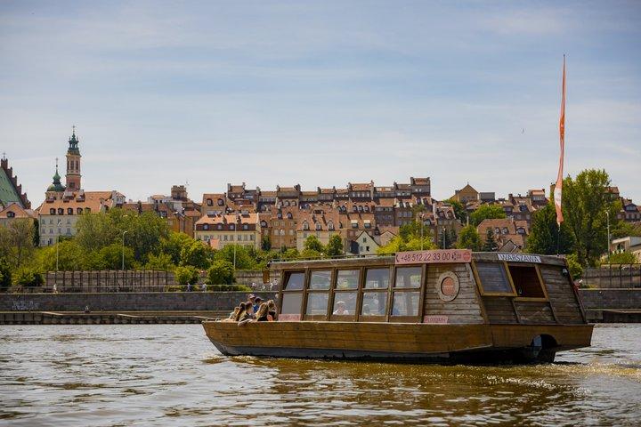 Warschau Traditionelle Schiffsfahrt entlang der Weichsel