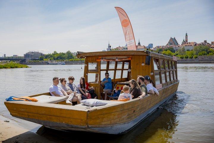 Warschau Traditionelle Schiffsfahrt entlang der Weichsel