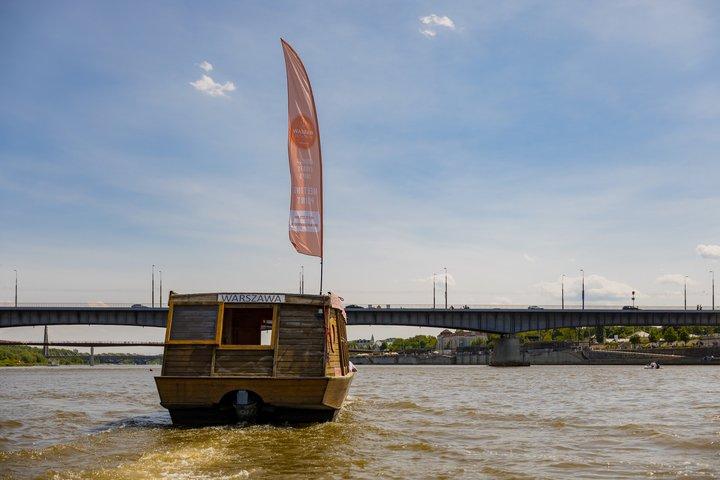 Warschau Traditionelle Schiffsfahrt entlang der Weichsel