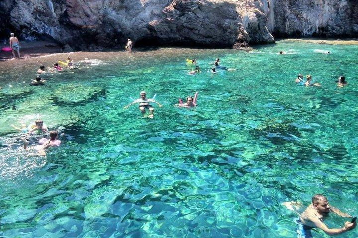 エーゲ海島 - マルマリスのソフトドリンク付きヒサロヌ ボート ツアー