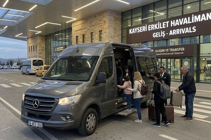 Transfert Partagé De Cappadoce à Kayseri et Nevsehir Airport
