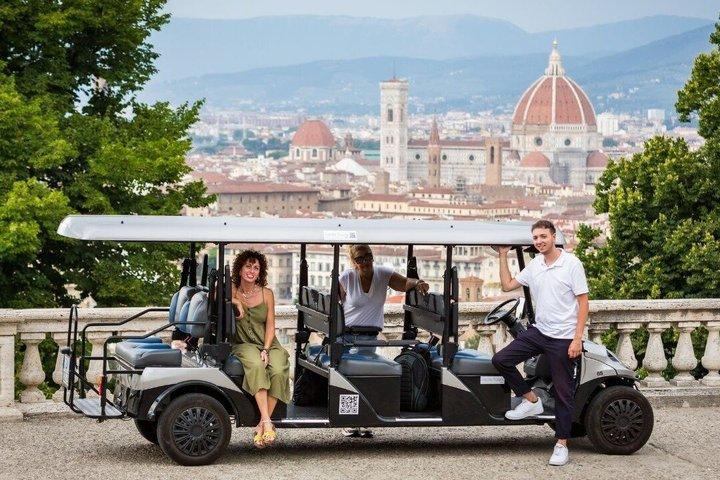 Florence Panoramisch uitzicht door Golf winkelwagen