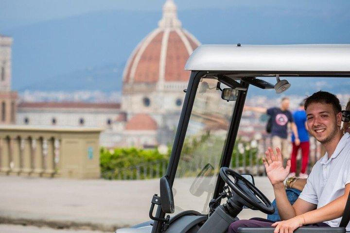 Florence Panoramisch uitzicht door Golf winkelwagen