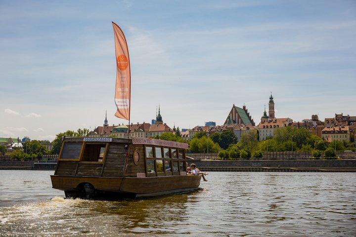 Warsaw Vistula River Sunset Cruise com bebida de boas-vindas
