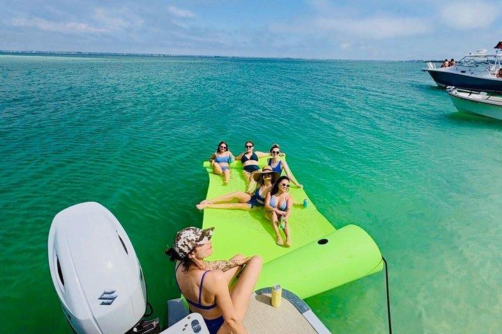 4 uur durende privépontonboottocht door Clearwater Beach