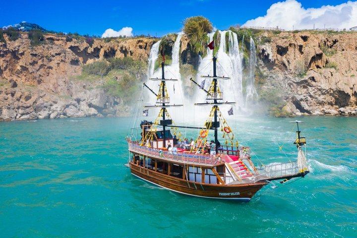 Belek : Falez Cliffs & Waterfalls Paseo en barco con almuerzo