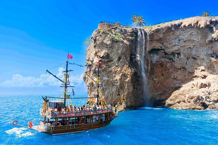 Belek : Falez Cliffs & Waterfalls Boottocht met Lunch