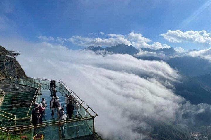 ガラスの橋、猫猫村、モアナ、アルペンコースターサパツアー