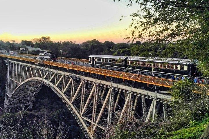 Tour guidato a piedi del Victoria Falls Bridge e Bush Walk