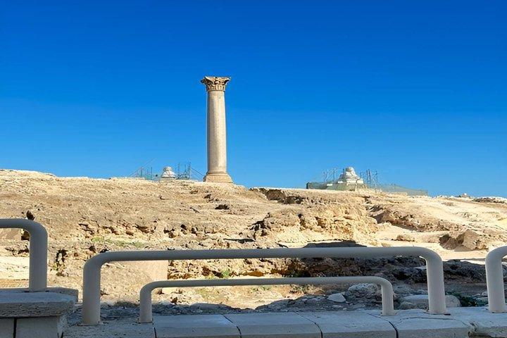 Excursion privée d’une journée à Alexandrie au départ du Caire – Catacombes et Qaitbay