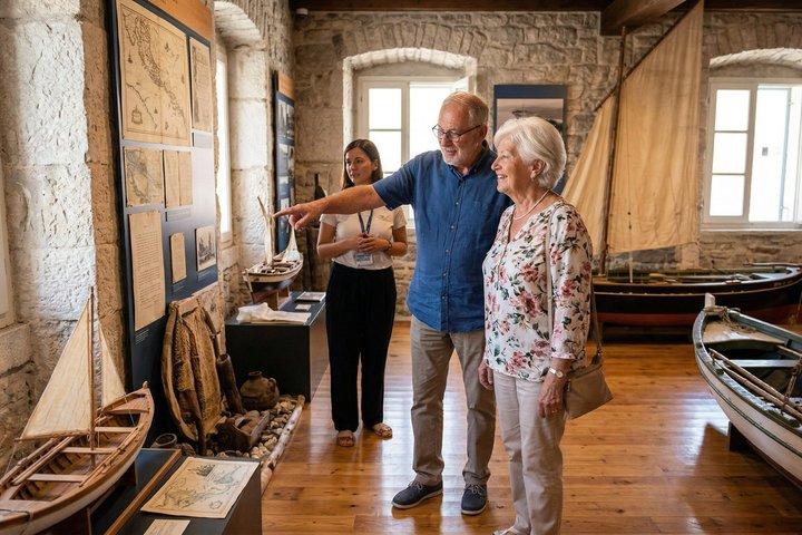 Private Kulturtour im historischen Hafen von Rovinj