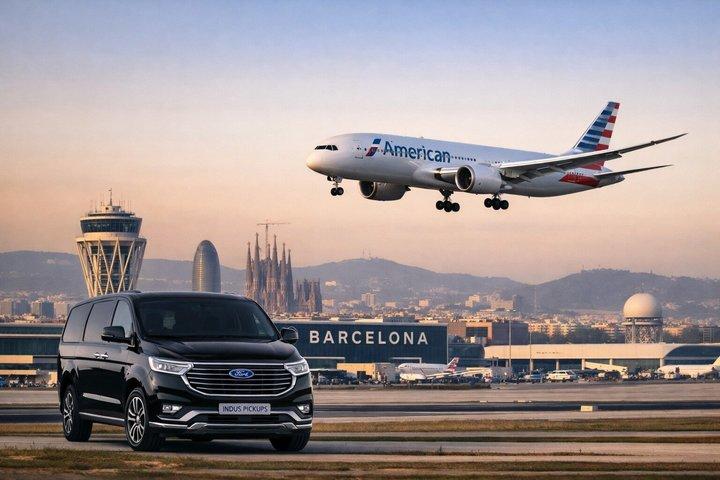 バルセロナ空港到着後のプライベート送迎サービス