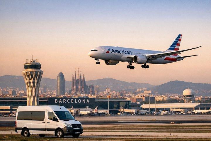 バルセロナ空港到着後のプライベート送迎サービス