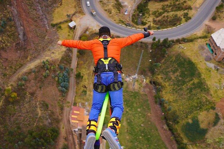 Bungee Jumping und Schleuderabenteuer im Action Valley