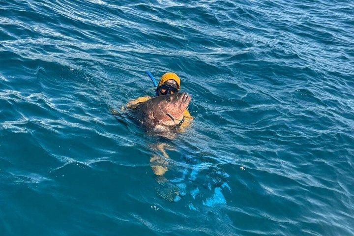 Halve dag privérif-onderwatervisserij in Manuel Antonio