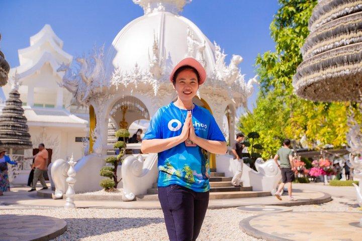 チェンマイ発チェンライ日帰り旅行（ランチ付き）