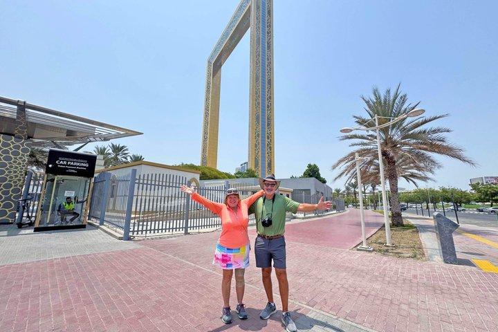 Excursion d'une demi-journée à l'ancien et au nouveau Dubaï : Patrimoine, culture et Dubaï moderne
