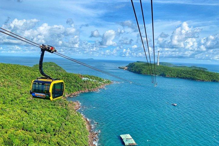 3 eilanden avontuur met kabelbaan rit in Phu Quoc