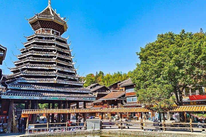 Visite privée du village ethnique de Dong de Congjiang au départ de Guilin
