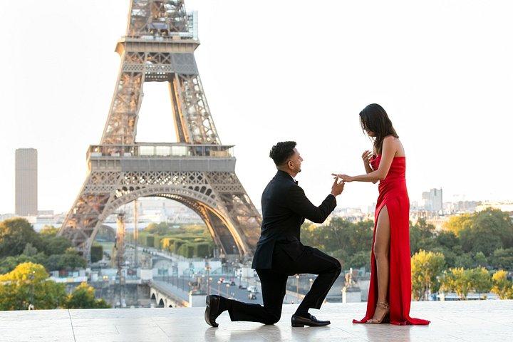 エッフェル塔トロカデロパリでの1時間の写真撮影