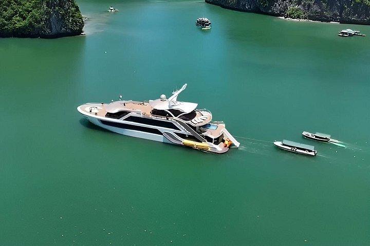 ハノイ：セレニティグランドール豪華クルーズでランハ湾を発見