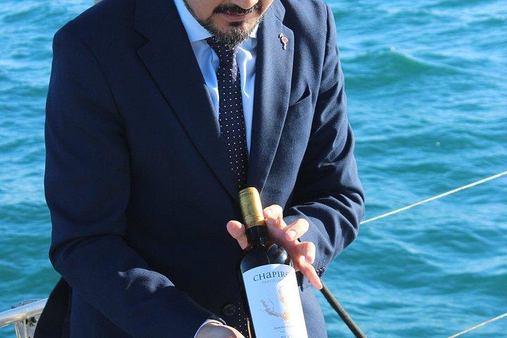 Wine and Sail Private Wine Tasting on Catamarán