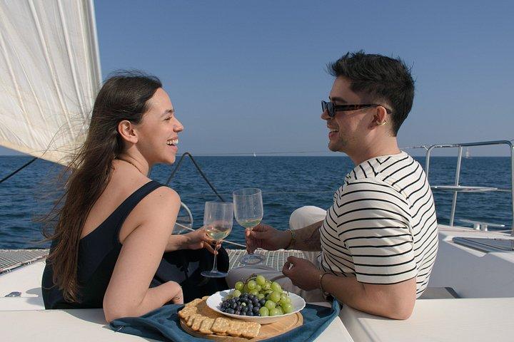 Wine and Sail Private Wine Tasting on Catamarán
