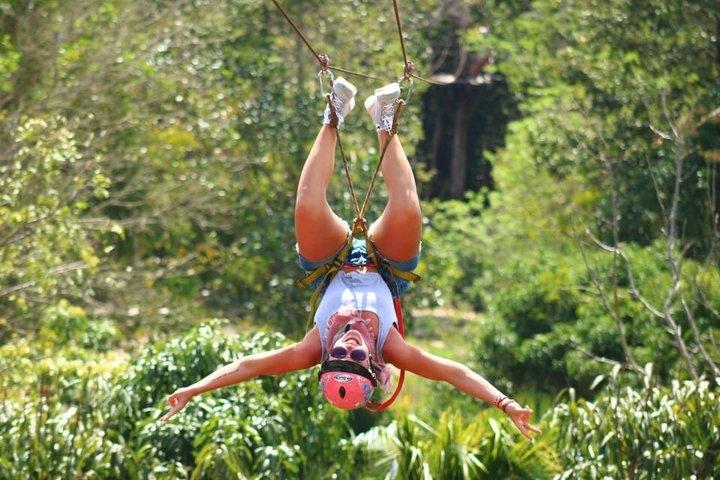ATV, Zipline, Cenote en Horseback Adventure vanuit Cancún