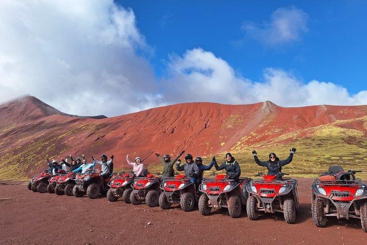 Peru: Red Valley og Rainbow Mountain ATV tur uden vandreture Cusco
