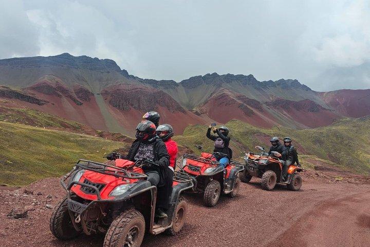Peru: Red Valley og Rainbow Mountain ATV tur uden vandreture Cusco
