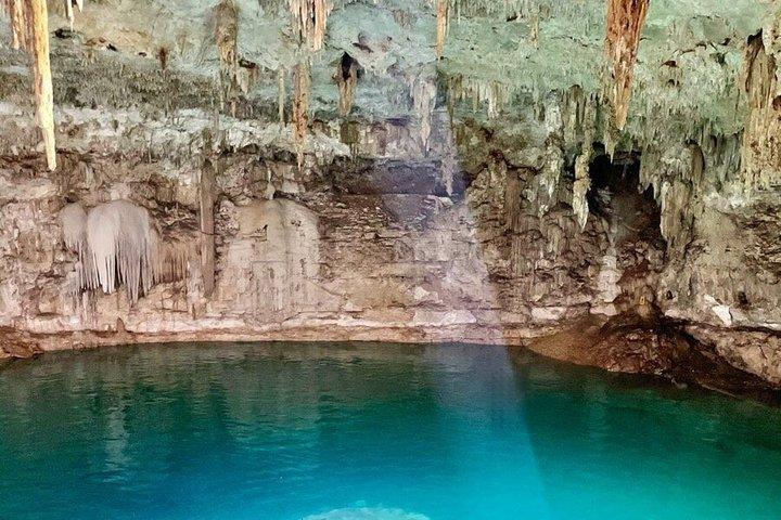 Chichén Itzá med 2 Cenotes Suytun Ik och Valladolid besök