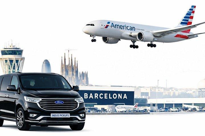 バルセロナ空港到着後のプライベート送迎サービス